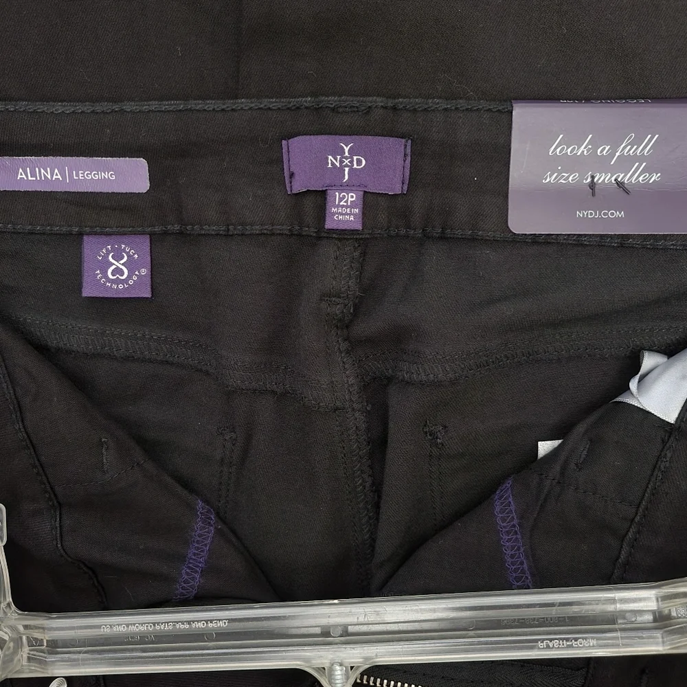 🍃⚘️Nydj Lacey Signature Black Jeans - Picture 9 of 14